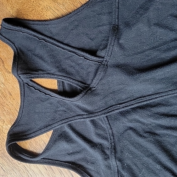 🍀Mossimo Suply Co open back black tank top!! Extra long - Picture 7 of 8